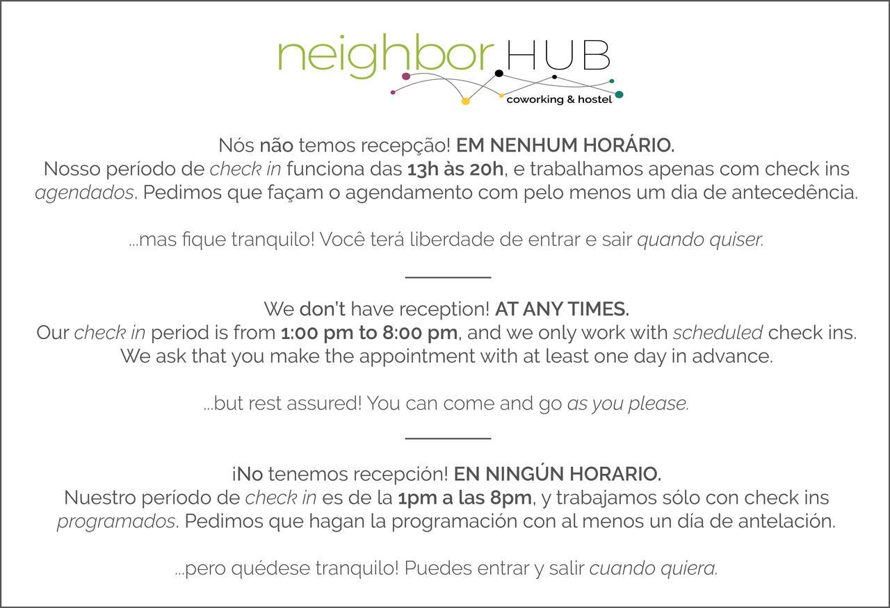 Neighborhub Hostel E Coliving เซาเปาโล ภายนอก รูปภาพ